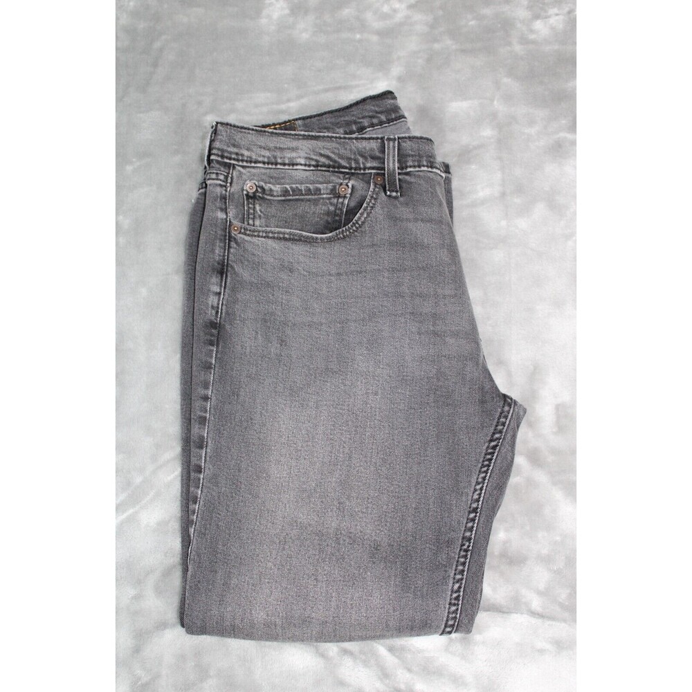 Levi's 514 Straight Leg  Black Vintage Men's Size 36/30 - Picture 8 of 8